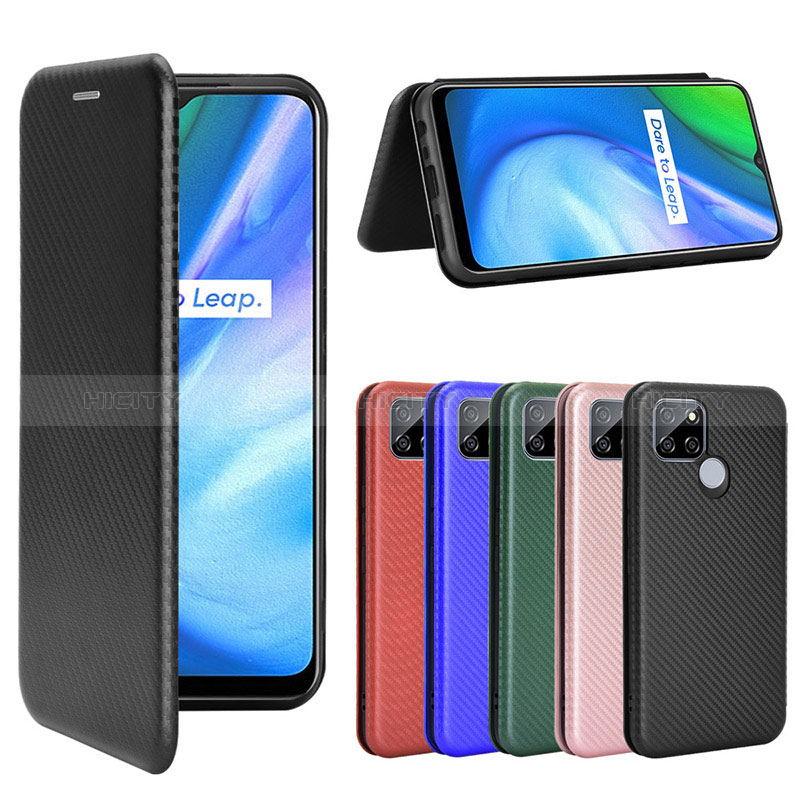 Custodia Portafoglio In Pelle Cover con Supporto L07Z per Realme Q2i 5G