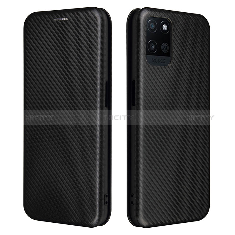 Custodia Portafoglio In Pelle Cover con Supporto L07Z per Realme V11s 5G Nero