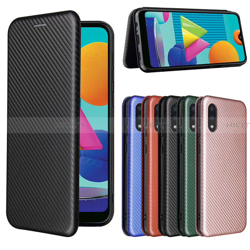 Custodia Portafoglio In Pelle Cover con Supporto L07Z per Samsung Galaxy A02