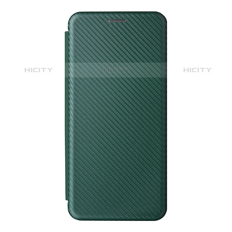 Custodia Portafoglio In Pelle Cover con Supporto L07Z per Samsung Galaxy A03 Verde