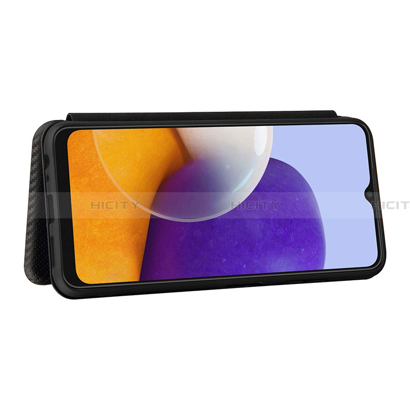 Custodia Portafoglio In Pelle Cover con Supporto L07Z per Samsung Galaxy A22 5G