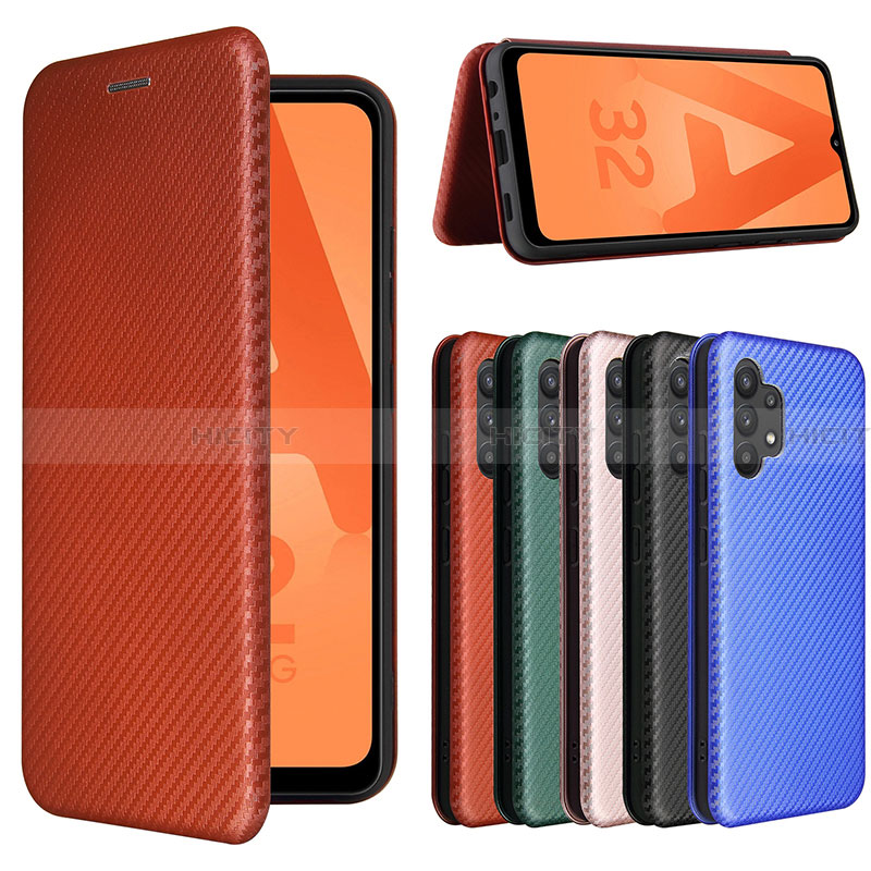 Custodia Portafoglio In Pelle Cover con Supporto L07Z per Samsung Galaxy A32 4G