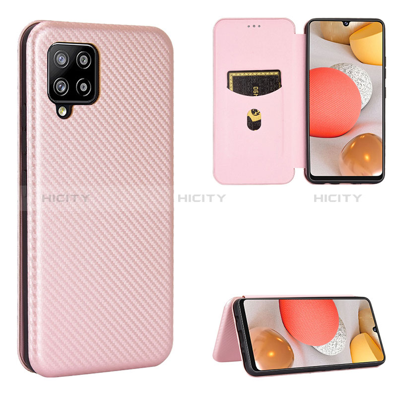 Custodia Portafoglio In Pelle Cover con Supporto L07Z per Samsung Galaxy A42 5G