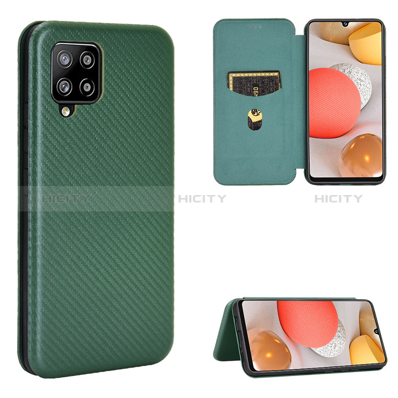 Custodia Portafoglio In Pelle Cover con Supporto L07Z per Samsung Galaxy A42 5G