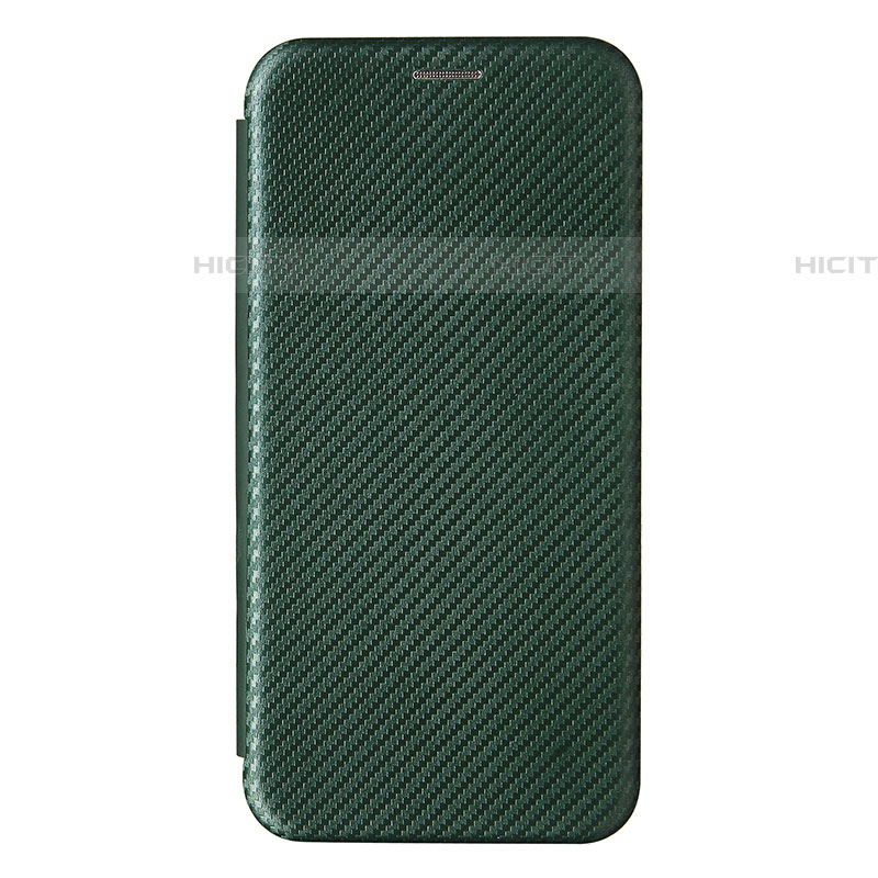 Custodia Portafoglio In Pelle Cover con Supporto L07Z per Samsung Galaxy A82 5G Verde