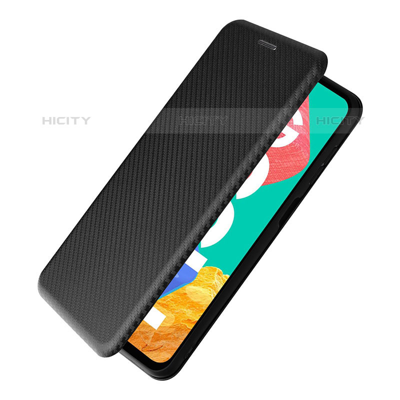 Custodia Portafoglio In Pelle Cover con Supporto L07Z per Samsung Galaxy M33 5G Nero