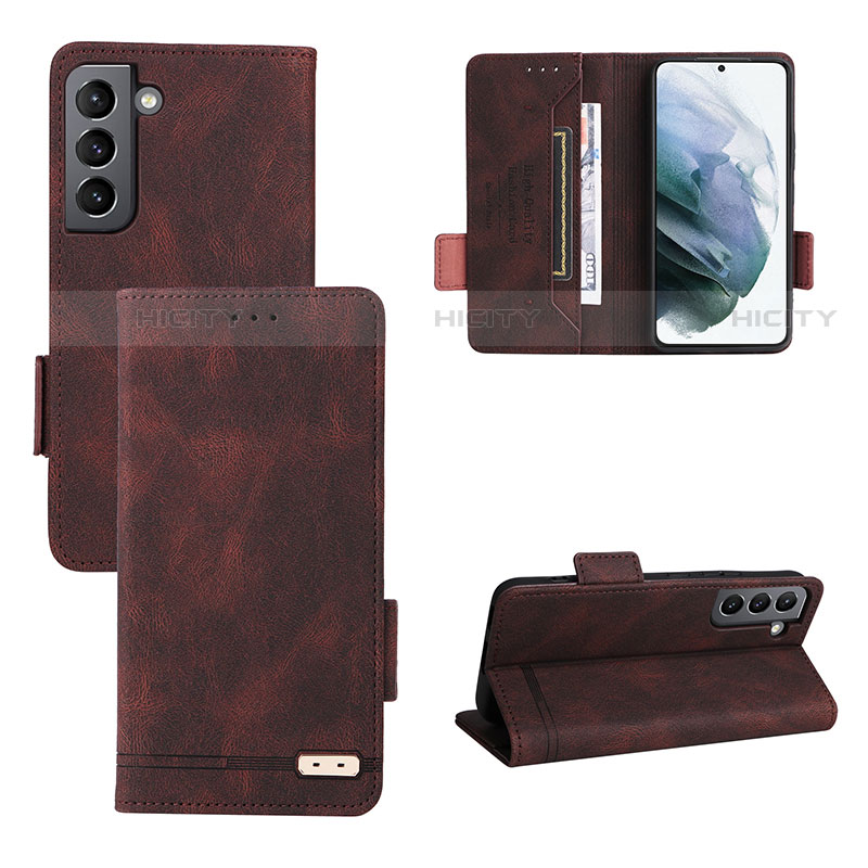 Custodia Portafoglio In Pelle Cover con Supporto L07Z per Samsung Galaxy S21 Plus 5G