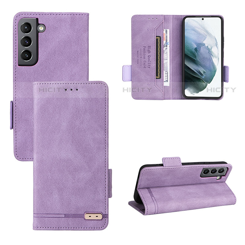 Custodia Portafoglio In Pelle Cover con Supporto L07Z per Samsung Galaxy S21 Plus 5G