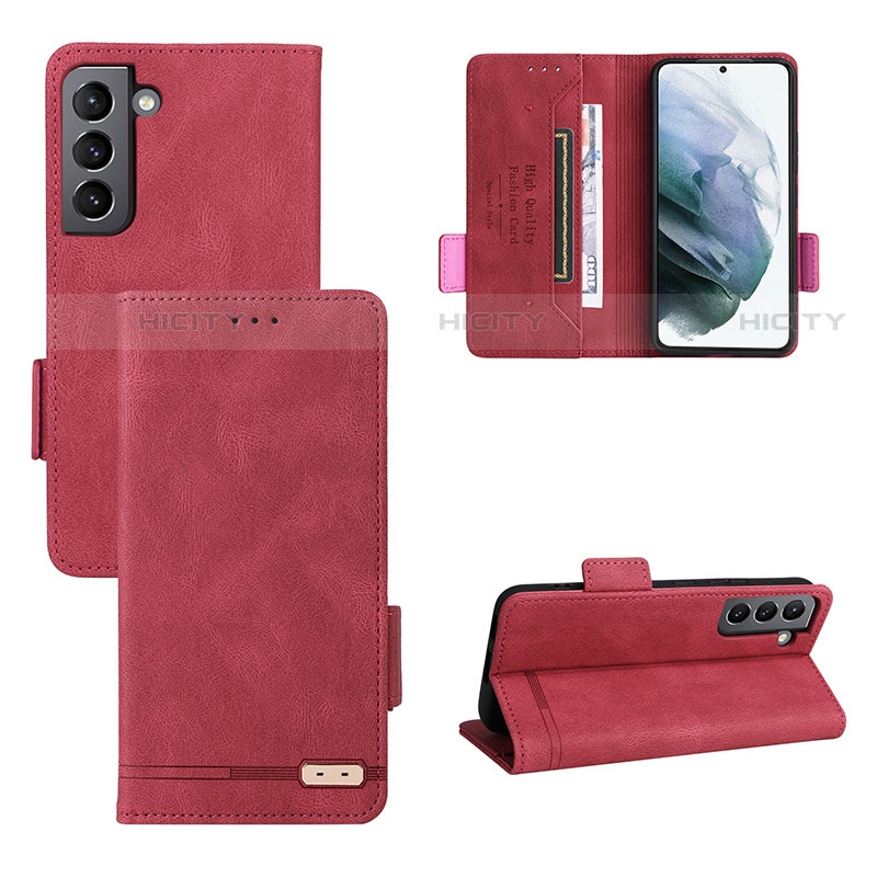 Custodia Portafoglio In Pelle Cover con Supporto L07Z per Samsung Galaxy S21 Plus 5G