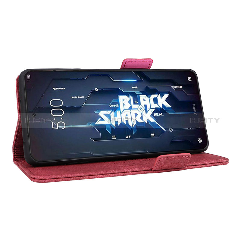 Custodia Portafoglio In Pelle Cover con Supporto L07Z per Xiaomi Black Shark 5 5G