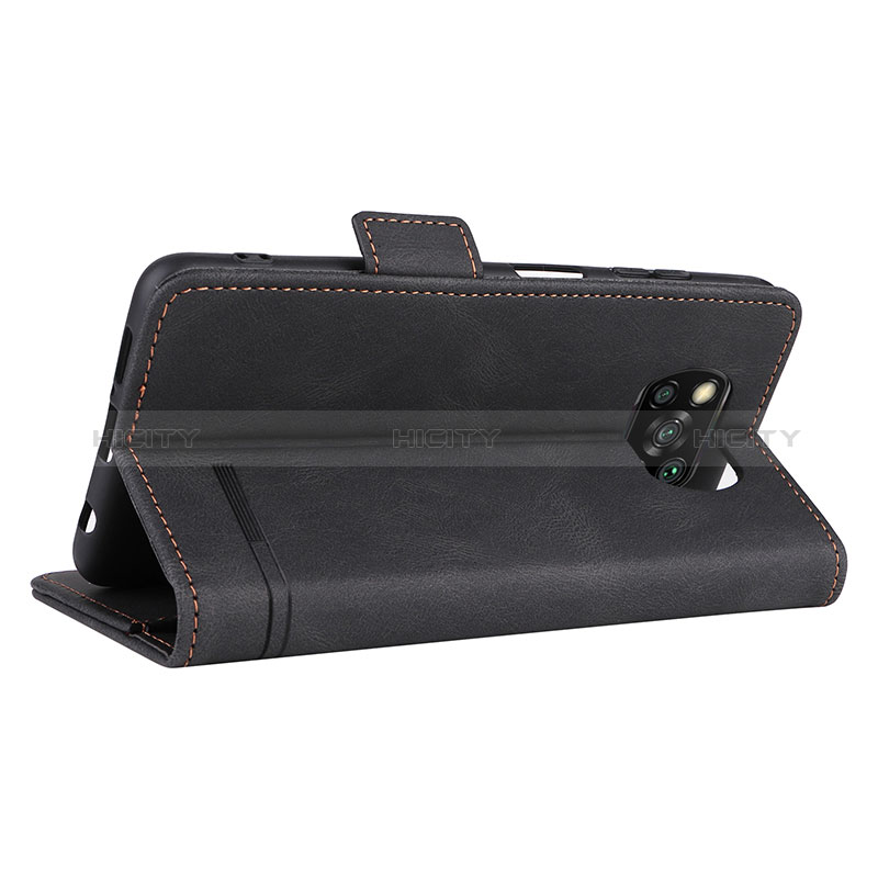 Custodia Portafoglio In Pelle Cover con Supporto L07Z per Xiaomi Poco X3 NFC