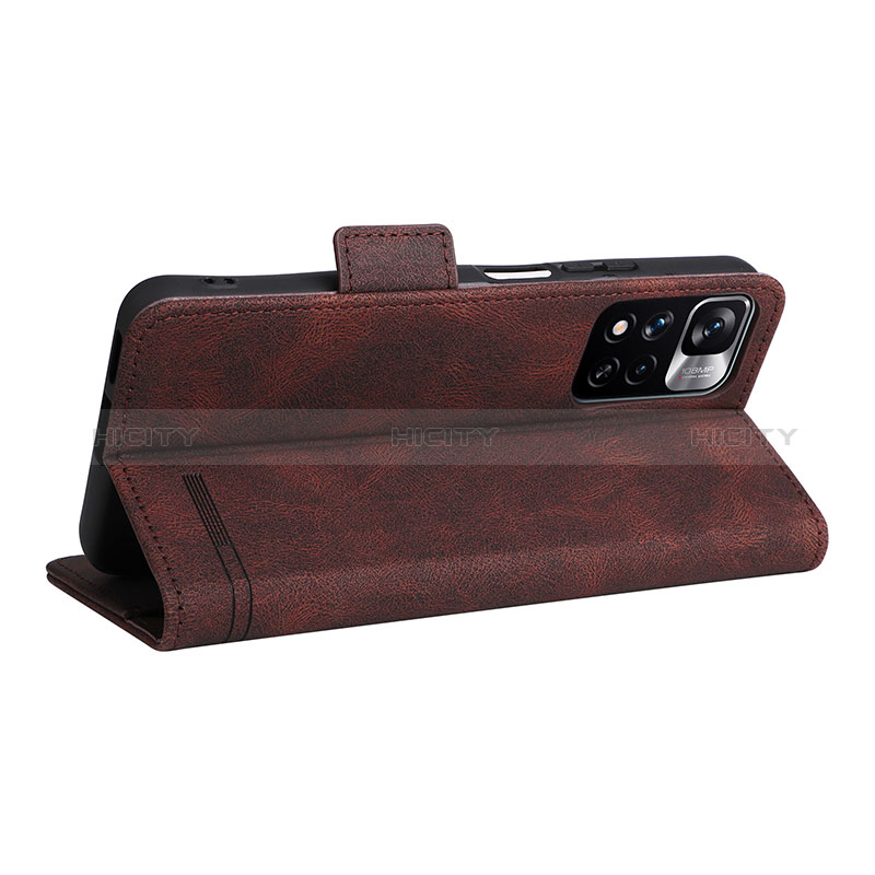 Custodia Portafoglio In Pelle Cover con Supporto L07Z per Xiaomi Poco X4 NFC