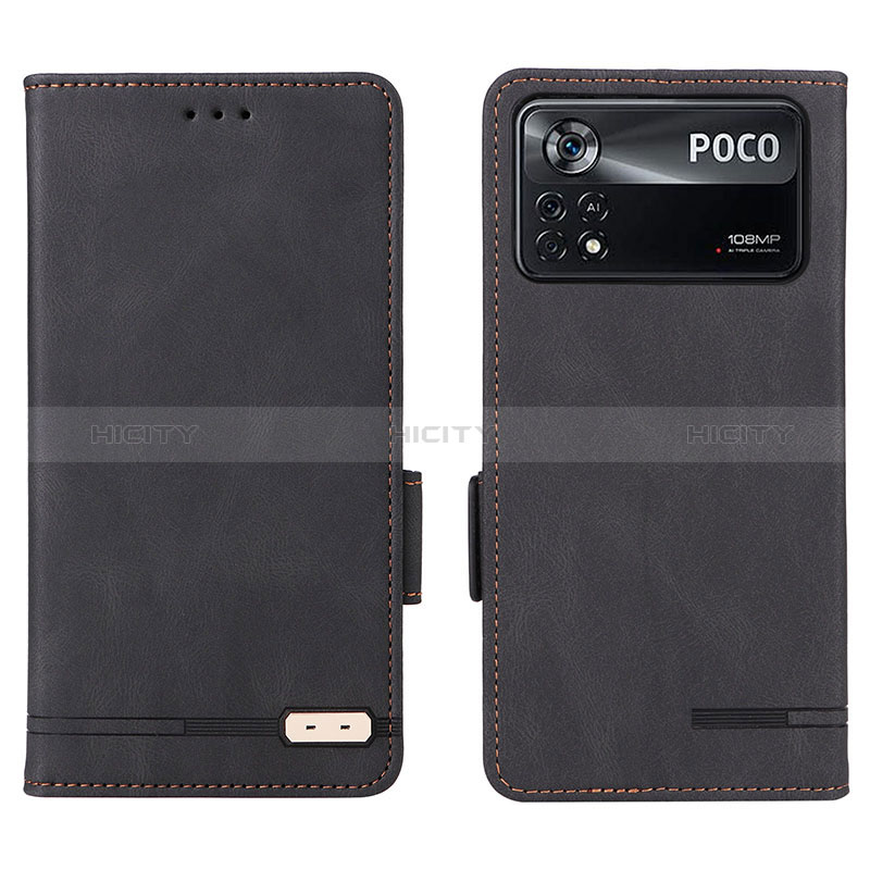 Custodia Portafoglio In Pelle Cover con Supporto L07Z per Xiaomi Poco X4 Pro 5G