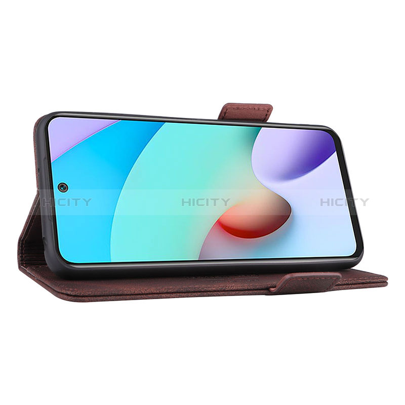 Custodia Portafoglio In Pelle Cover con Supporto L07Z per Xiaomi Redmi 10 (2022)