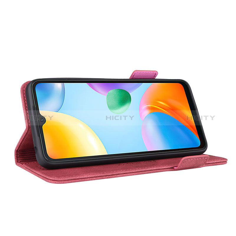 Custodia Portafoglio In Pelle Cover con Supporto L07Z per Xiaomi Redmi 10 India