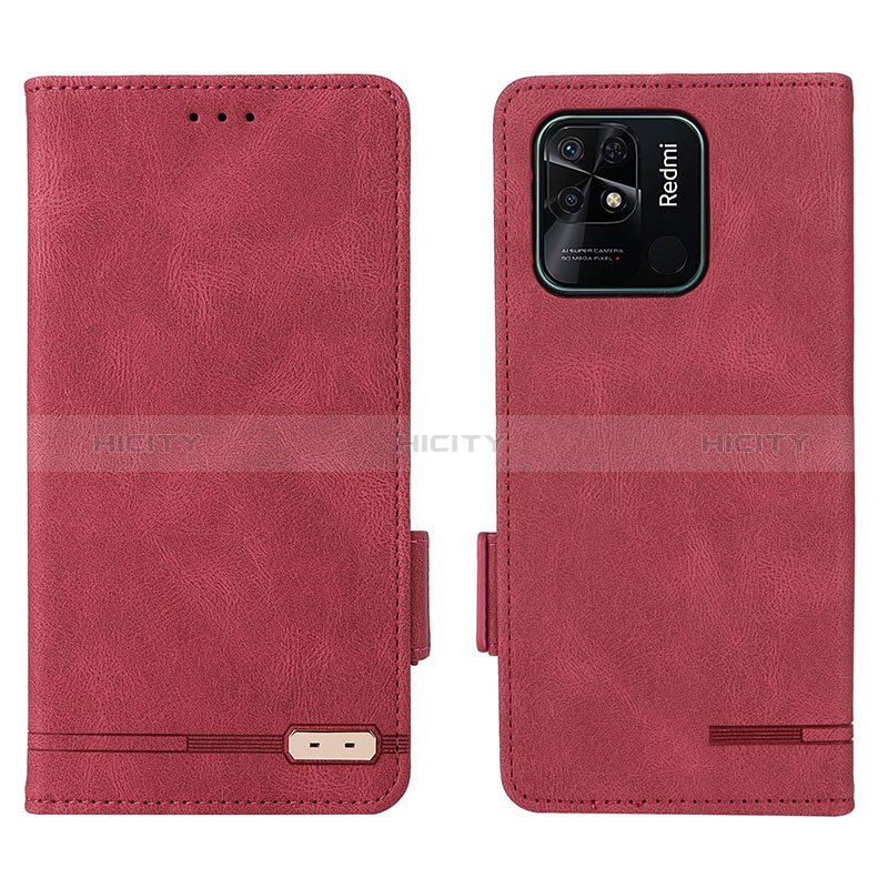 Custodia Portafoglio In Pelle Cover con Supporto L07Z per Xiaomi Redmi 10 India