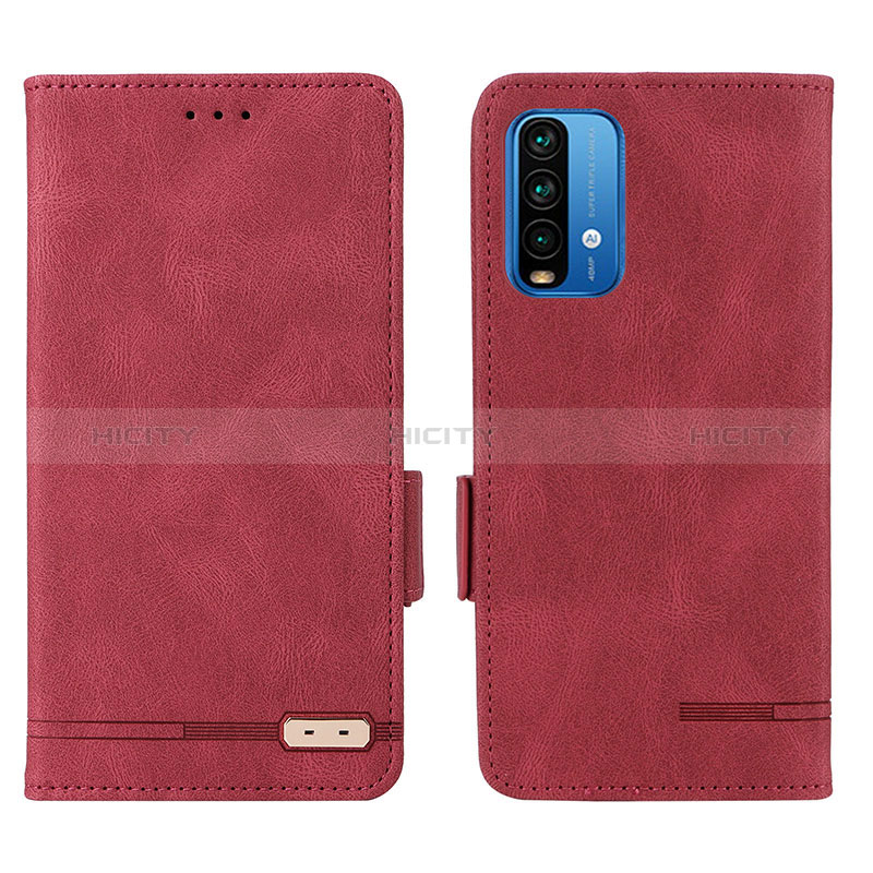 Custodia Portafoglio In Pelle Cover con Supporto L07Z per Xiaomi Redmi 9 Power