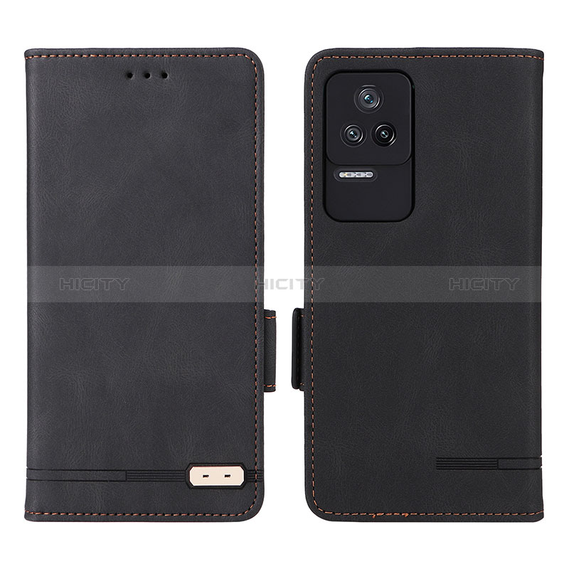 Custodia Portafoglio In Pelle Cover con Supporto L07Z per Xiaomi Redmi K40S 5G Nero