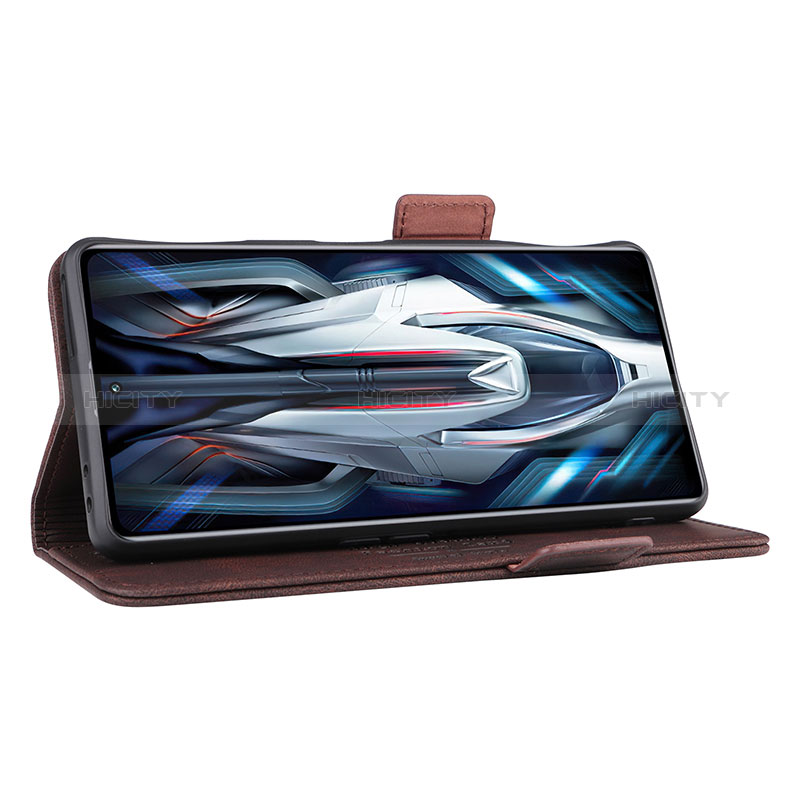 Custodia Portafoglio In Pelle Cover con Supporto L07Z per Xiaomi Redmi K50 Gaming AMG F1 5G