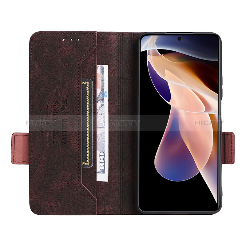 Custodia Portafoglio In Pelle Cover con Supporto L07Z per Xiaomi Redmi Note 11 Pro+ Plus 5G