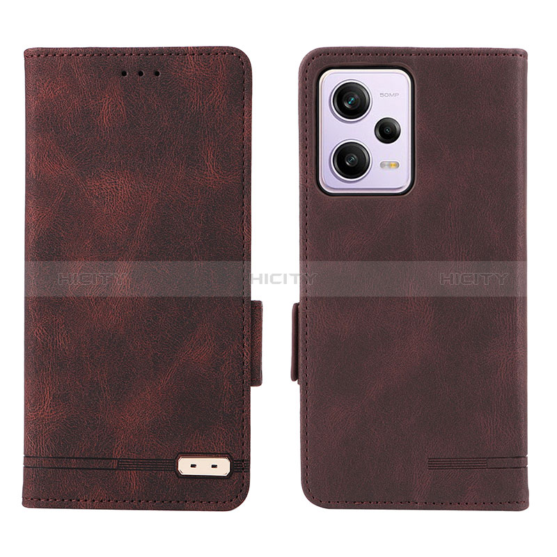 Custodia Portafoglio In Pelle Cover con Supporto L07Z per Xiaomi Redmi Note 12 Pro 5G