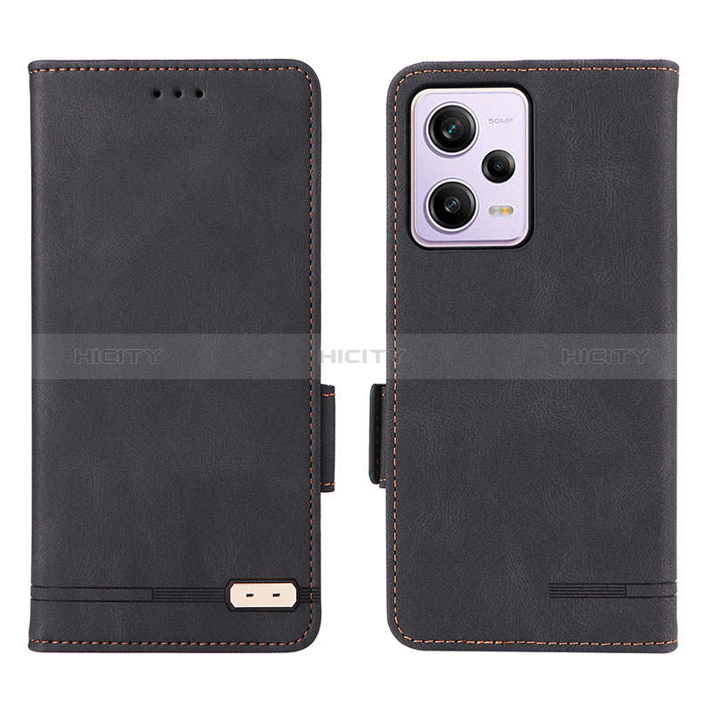 Custodia Portafoglio In Pelle Cover con Supporto L07Z per Xiaomi Redmi Note 12 Pro 5G