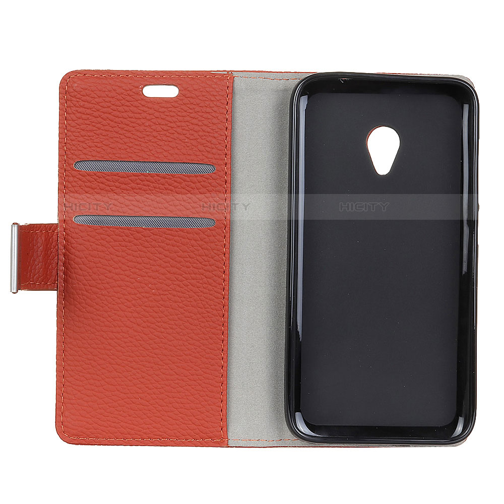 Custodia Portafoglio In Pelle Cover con Supporto L08 per Alcatel 1X (2019)