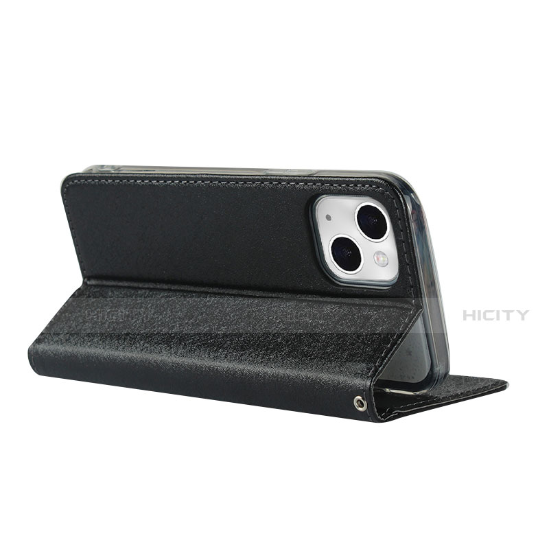 Custodia Portafoglio In Pelle Cover con Supporto L08 per Apple iPhone 13 Mini