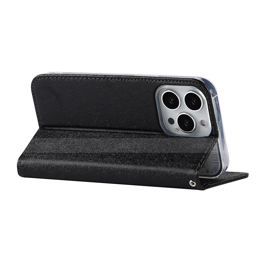 Custodia Portafoglio In Pelle Cover con Supporto L08 per Apple iPhone 13 Pro