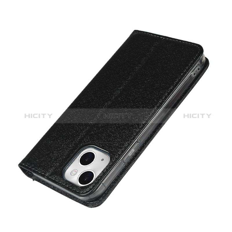 Custodia Portafoglio In Pelle Cover con Supporto L08 per Apple iPhone 15