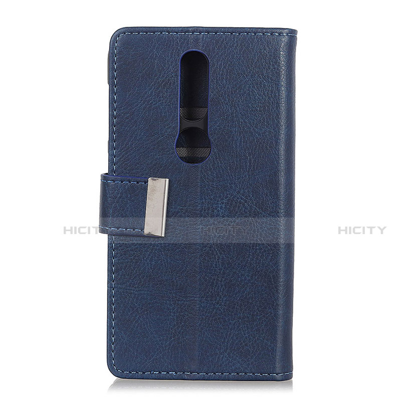 Custodia Portafoglio In Pelle Cover con Supporto L08 per Nokia 4.2