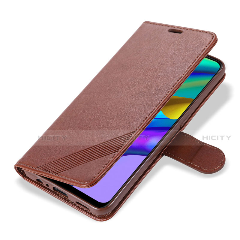 Custodia Portafoglio In Pelle Cover con Supporto L08 per Oppo F17 Pro