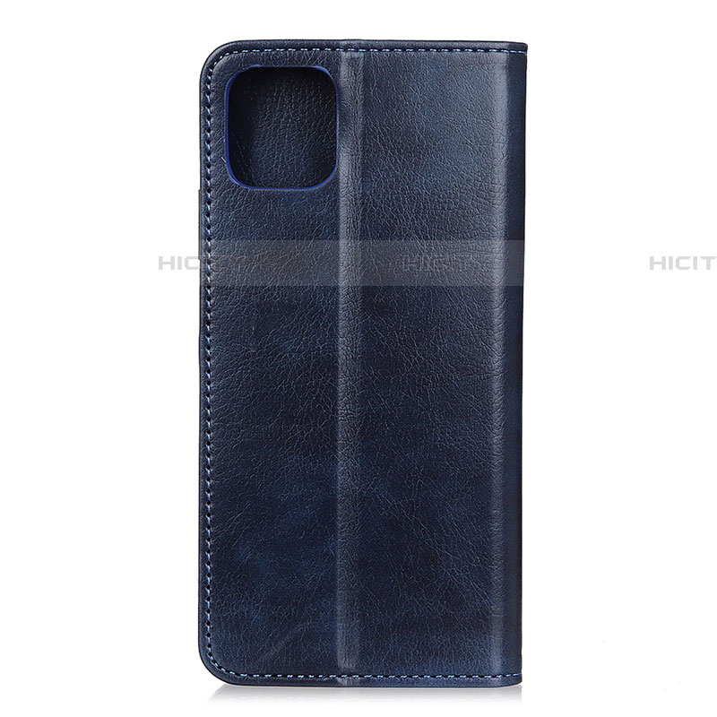 Custodia Portafoglio In Pelle Cover con Supporto L08 per Samsung Galaxy A71 5G Blu