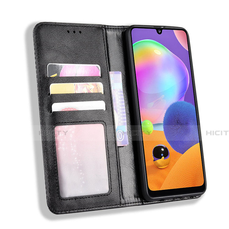 Custodia Portafoglio In Pelle Cover con Supporto L08 per Samsung Galaxy M31