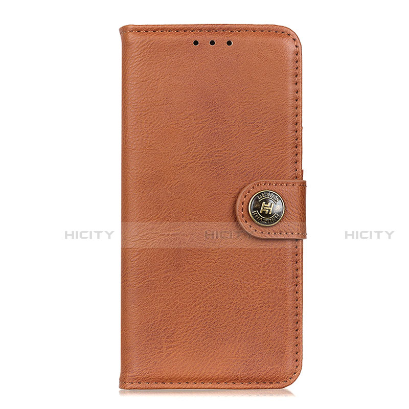 Custodia Portafoglio In Pelle Cover con Supporto L08 per Samsung Galaxy S20 FE 2022 5G Arancione