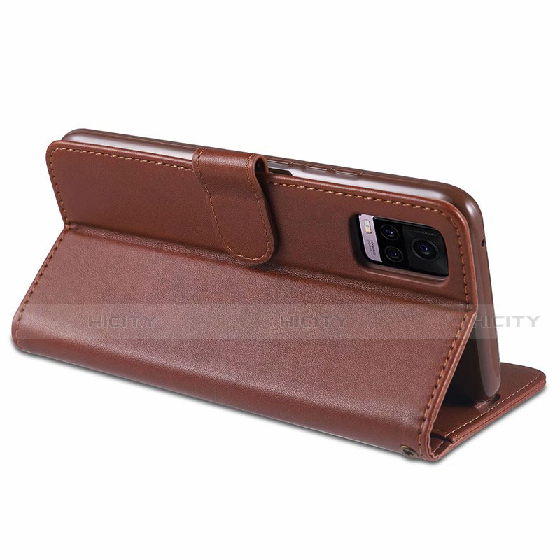 Custodia Portafoglio In Pelle Cover con Supporto L08 per Vivo V20 Pro 5G