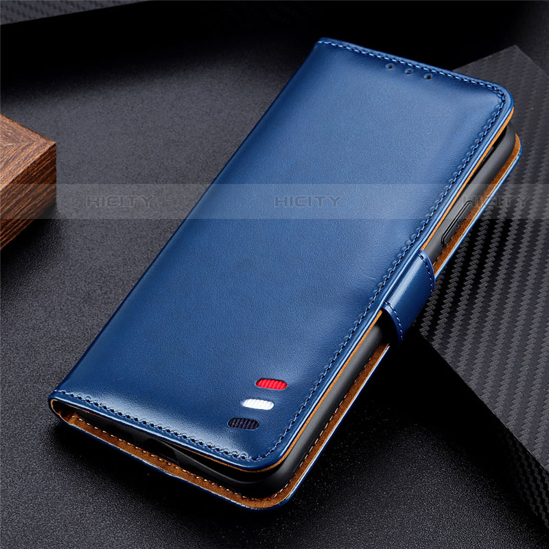 Custodia Portafoglio In Pelle Cover con Supporto L08 per Xiaomi Redmi K30S 5G Blu