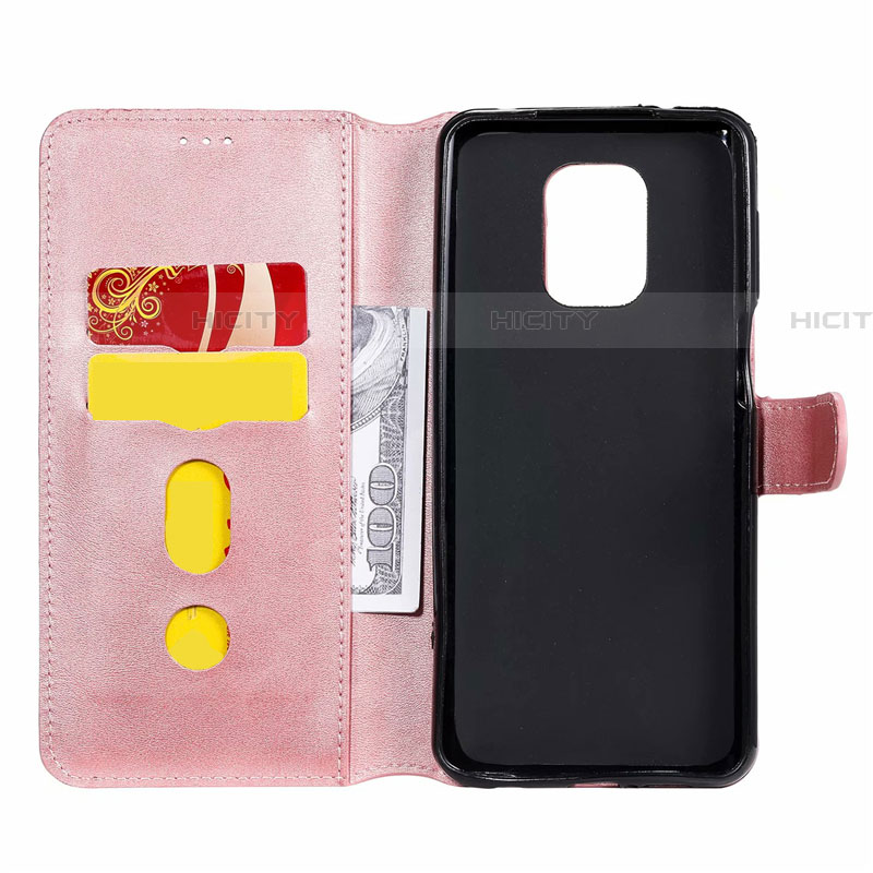 Custodia Portafoglio In Pelle Cover con Supporto L08 per Xiaomi Redmi Note 9S