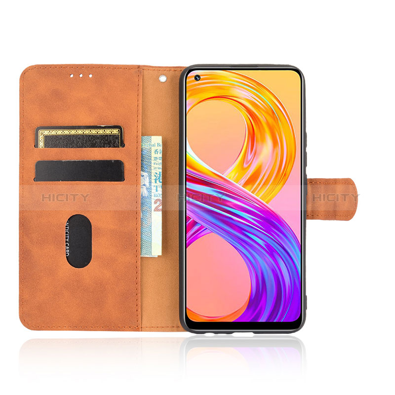 Custodia Portafoglio In Pelle Cover con Supporto L08Z per Realme 8 4G