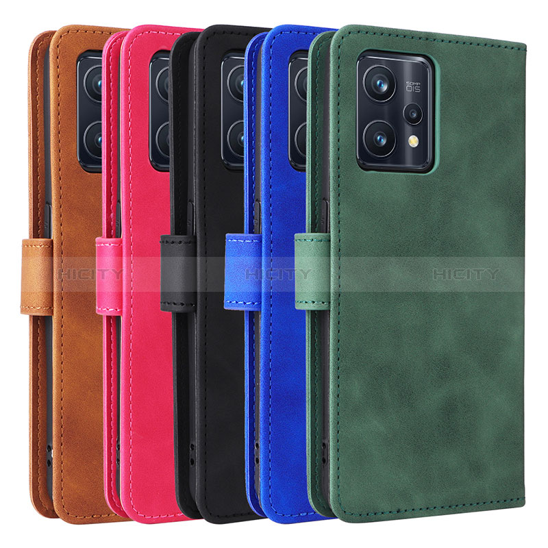 Custodia Portafoglio In Pelle Cover con Supporto L08Z per Realme 9 4G