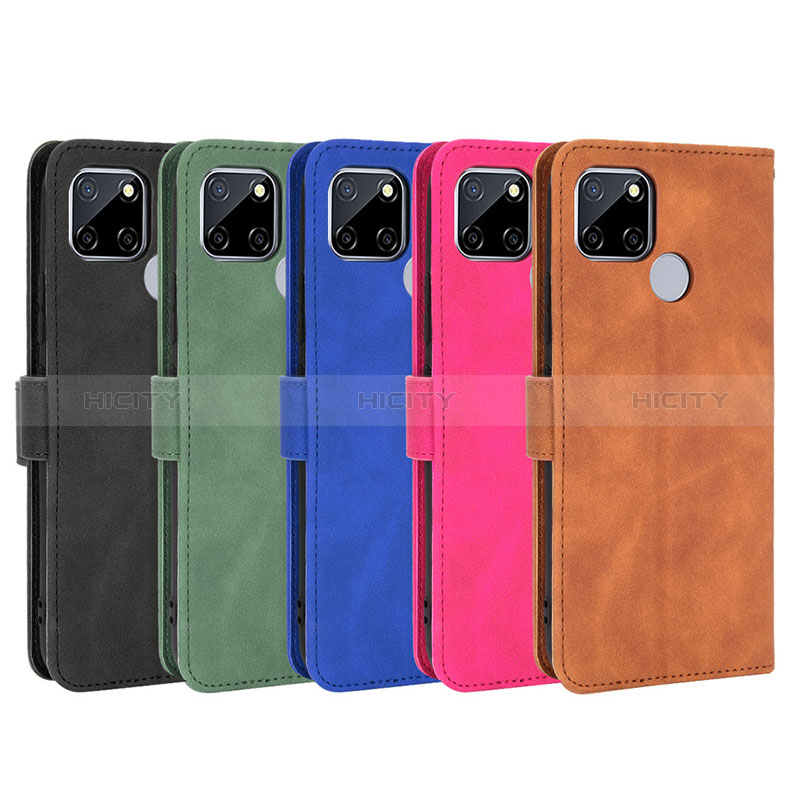 Custodia Portafoglio In Pelle Cover con Supporto L08Z per Realme C12