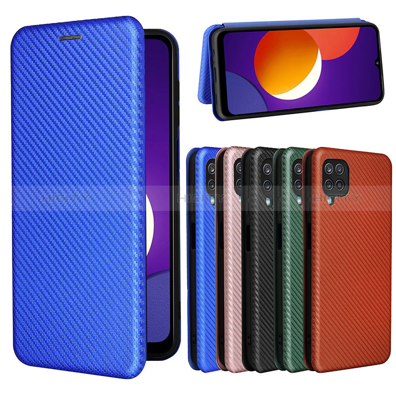 Custodia Portafoglio In Pelle Cover con Supporto L08Z per Samsung Galaxy A12 Nacho