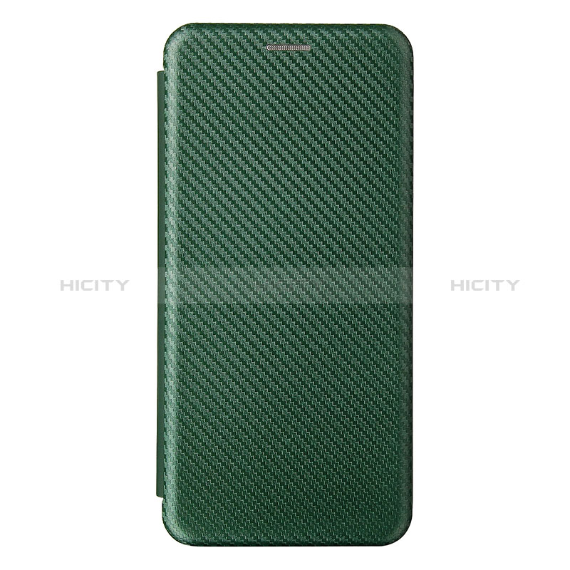 Custodia Portafoglio In Pelle Cover con Supporto L08Z per Samsung Galaxy A12 Nacho Verde