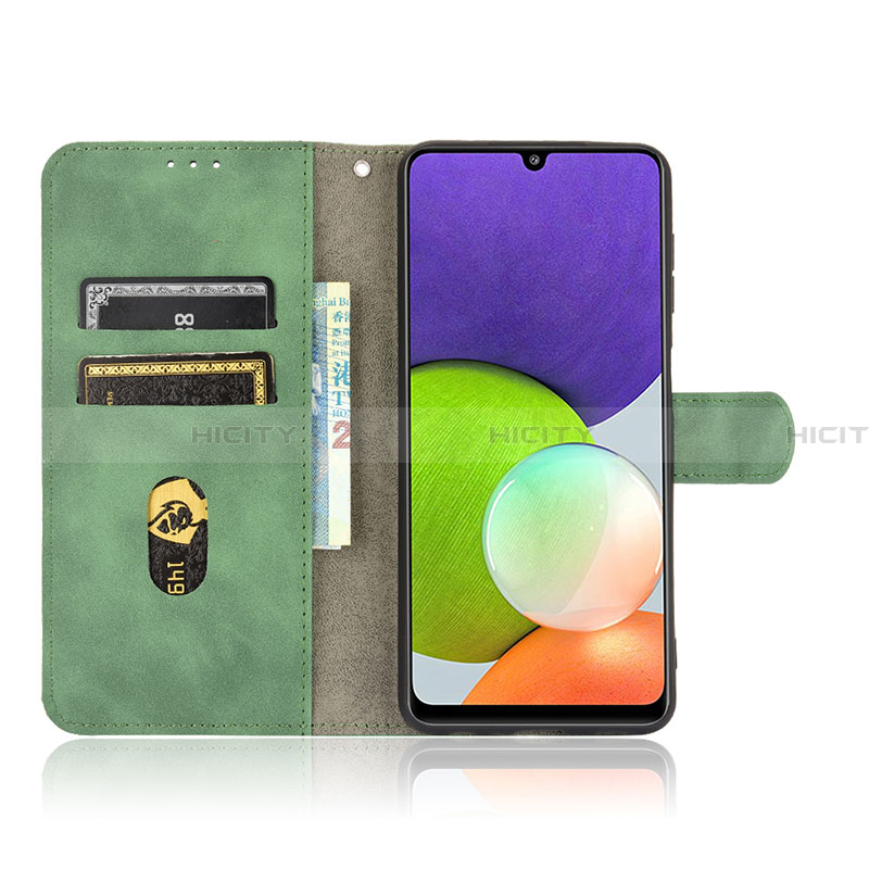 Custodia Portafoglio In Pelle Cover con Supporto L08Z per Samsung Galaxy A22 4G