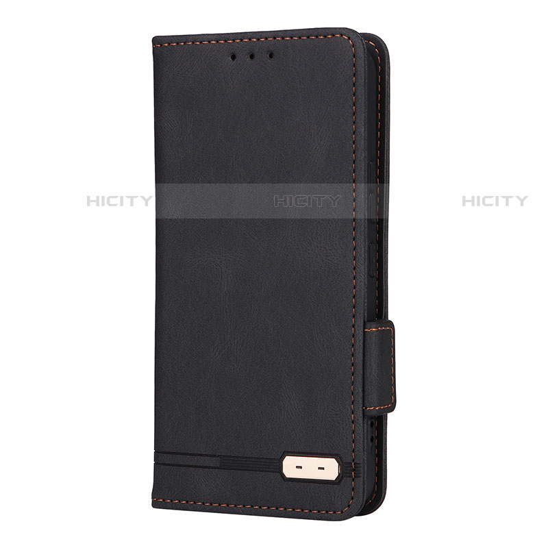 Custodia Portafoglio In Pelle Cover con Supporto L08Z per Samsung Galaxy S22 Plus 5G Nero