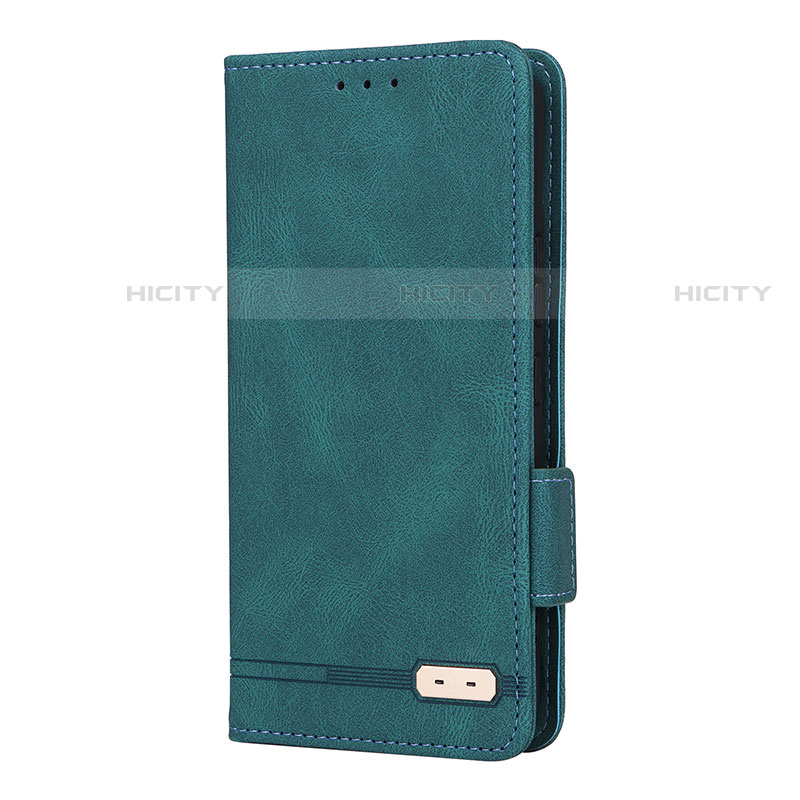 Custodia Portafoglio In Pelle Cover con Supporto L08Z per Samsung Galaxy S22 Plus 5G Verde