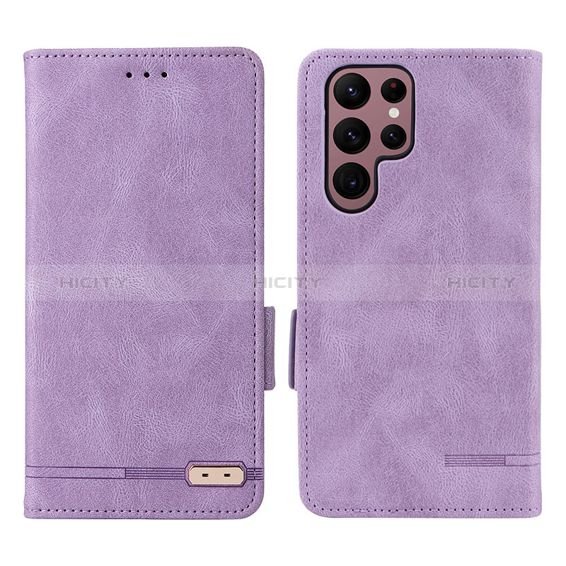 Custodia Portafoglio In Pelle Cover con Supporto L08Z per Samsung Galaxy S23 Ultra 5G