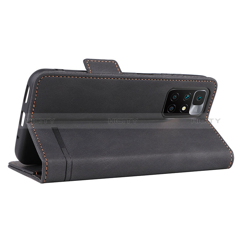 Custodia Portafoglio In Pelle Cover con Supporto L08Z per Xiaomi Redmi 10 (2022)