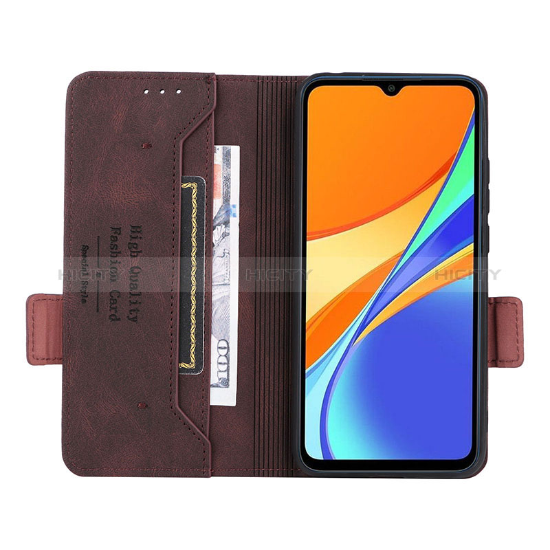 Custodia Portafoglio In Pelle Cover con Supporto L08Z per Xiaomi Redmi 9 India