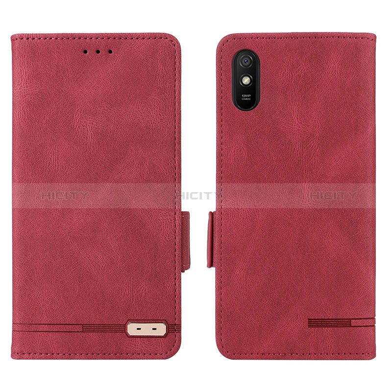 Custodia Portafoglio In Pelle Cover con Supporto L08Z per Xiaomi Redmi 9A